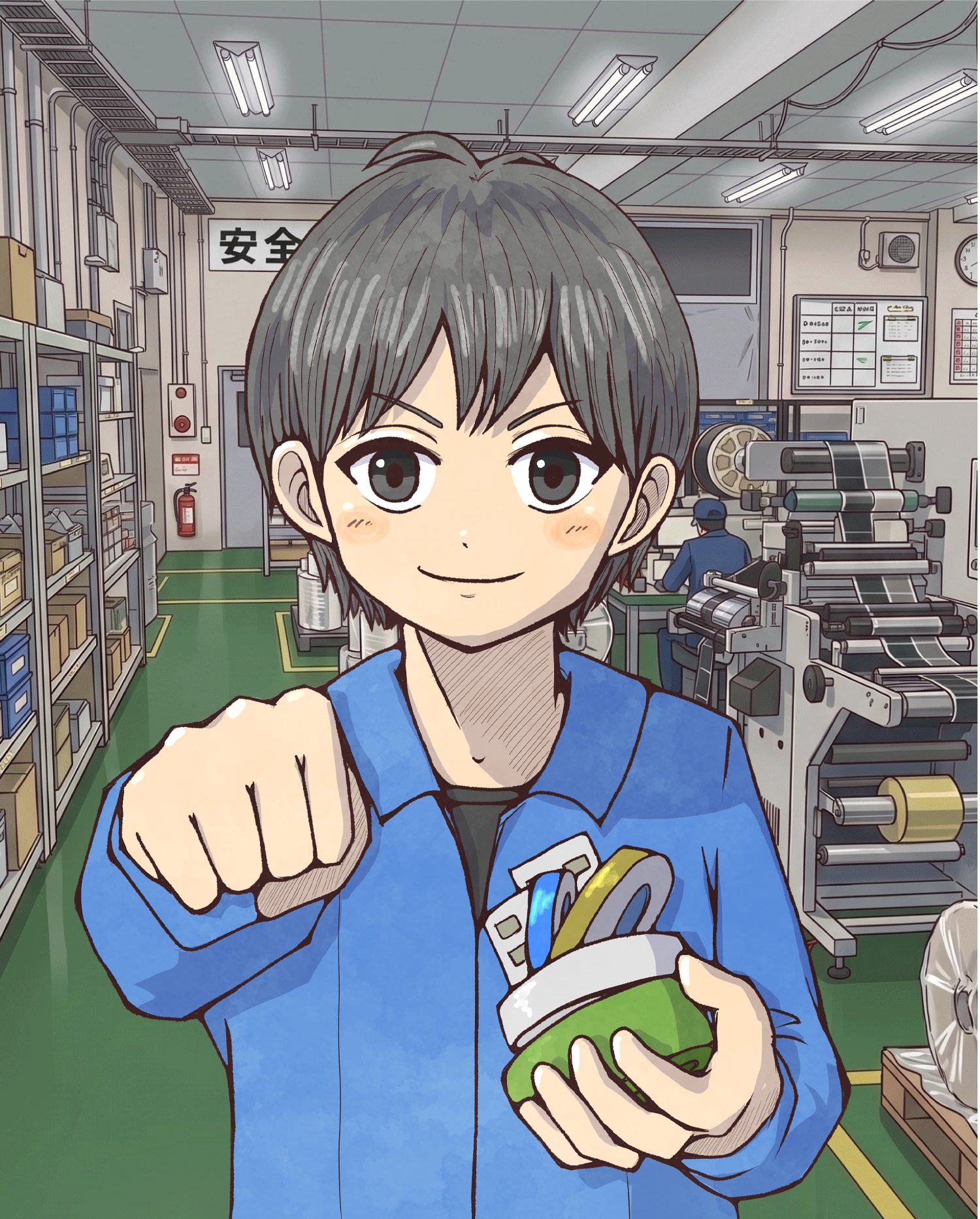 協太くん現場イラスト